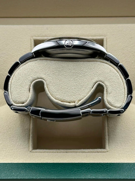 2022 Rolex Datejust 41mm 126300 Stainless Steel Mint Dial Oyster - MyWatchLLC