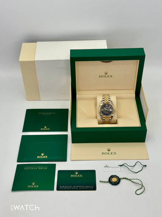 2024 Rolex Datejust 41mm 126333 Two-Tone Jubilee Wimbledon Dial - MyWatchLLC