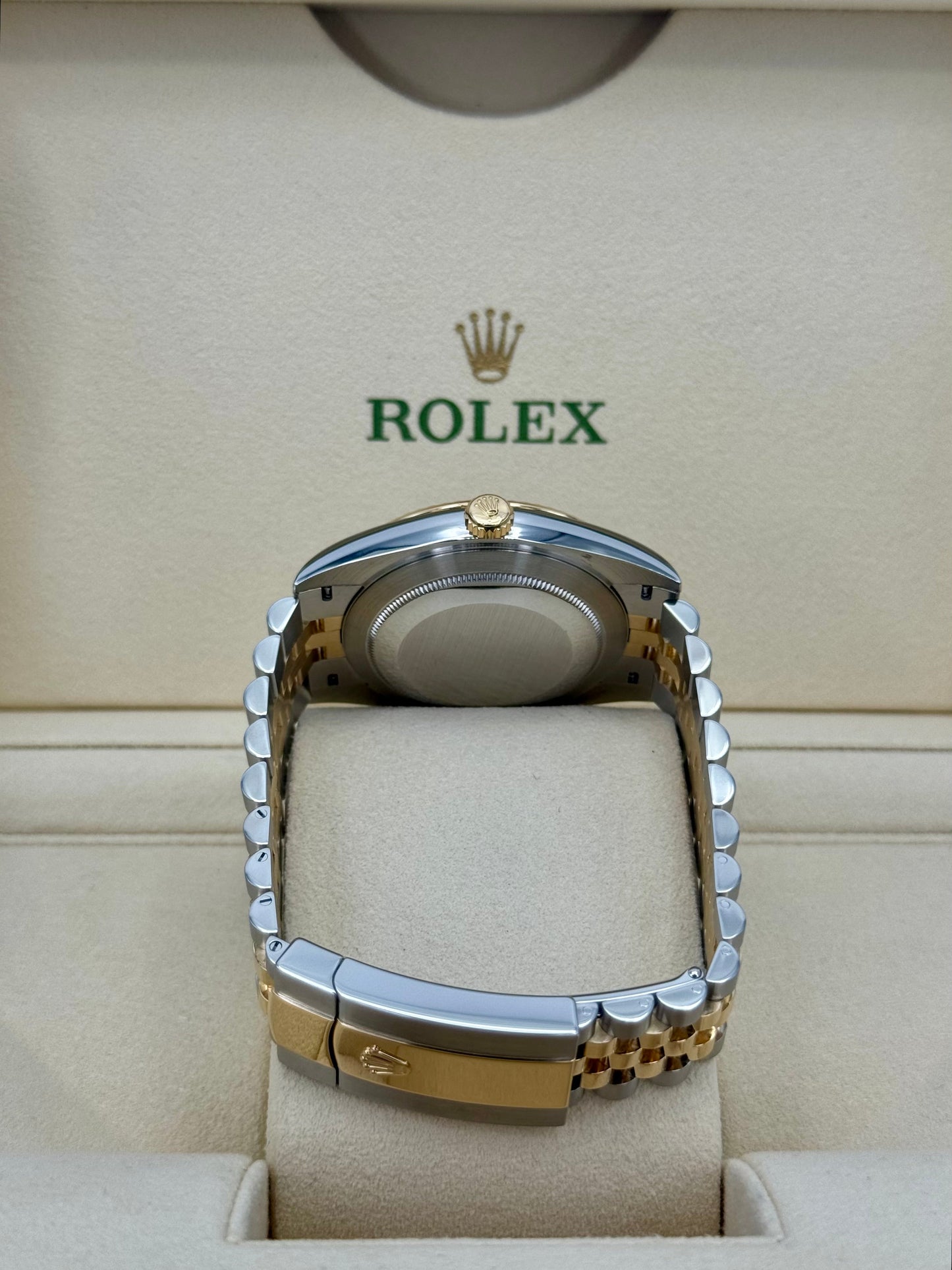 2020 Rolex Datejust 41mm 126333 Two-Tone Jubilee White Dial - MyWatchLLC