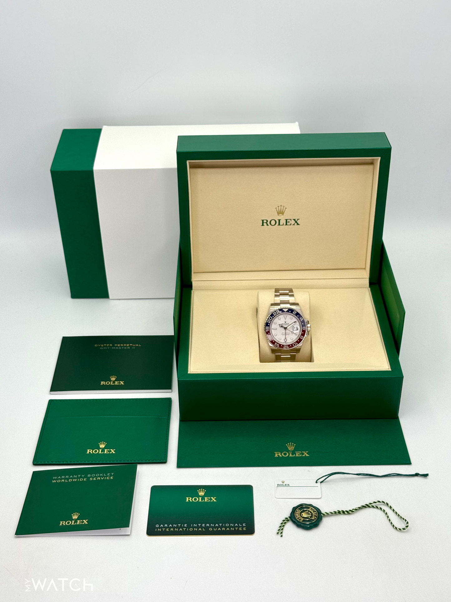 NEW 2025 Rolex GMT-Master II "Pepsi" 40mm 126719BLRO Meteorite Dial - MyWatchLLC