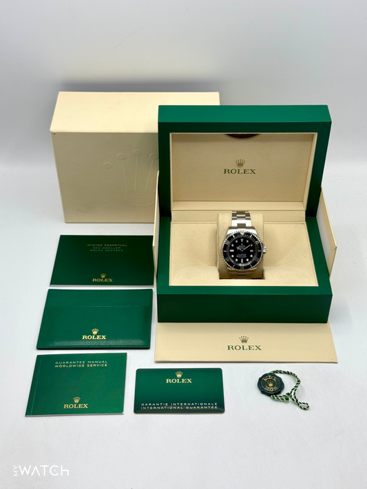 2023 Rolex Deepsea 44mm 136660 Stainless Steel Black Dial - MyWatchLLC