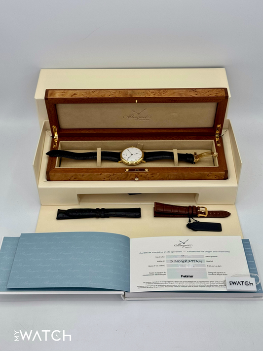 2014 Breguet Classique 40mm 5140BA/29/9W6 Yellow Gold White Dial - MyWatchLLC