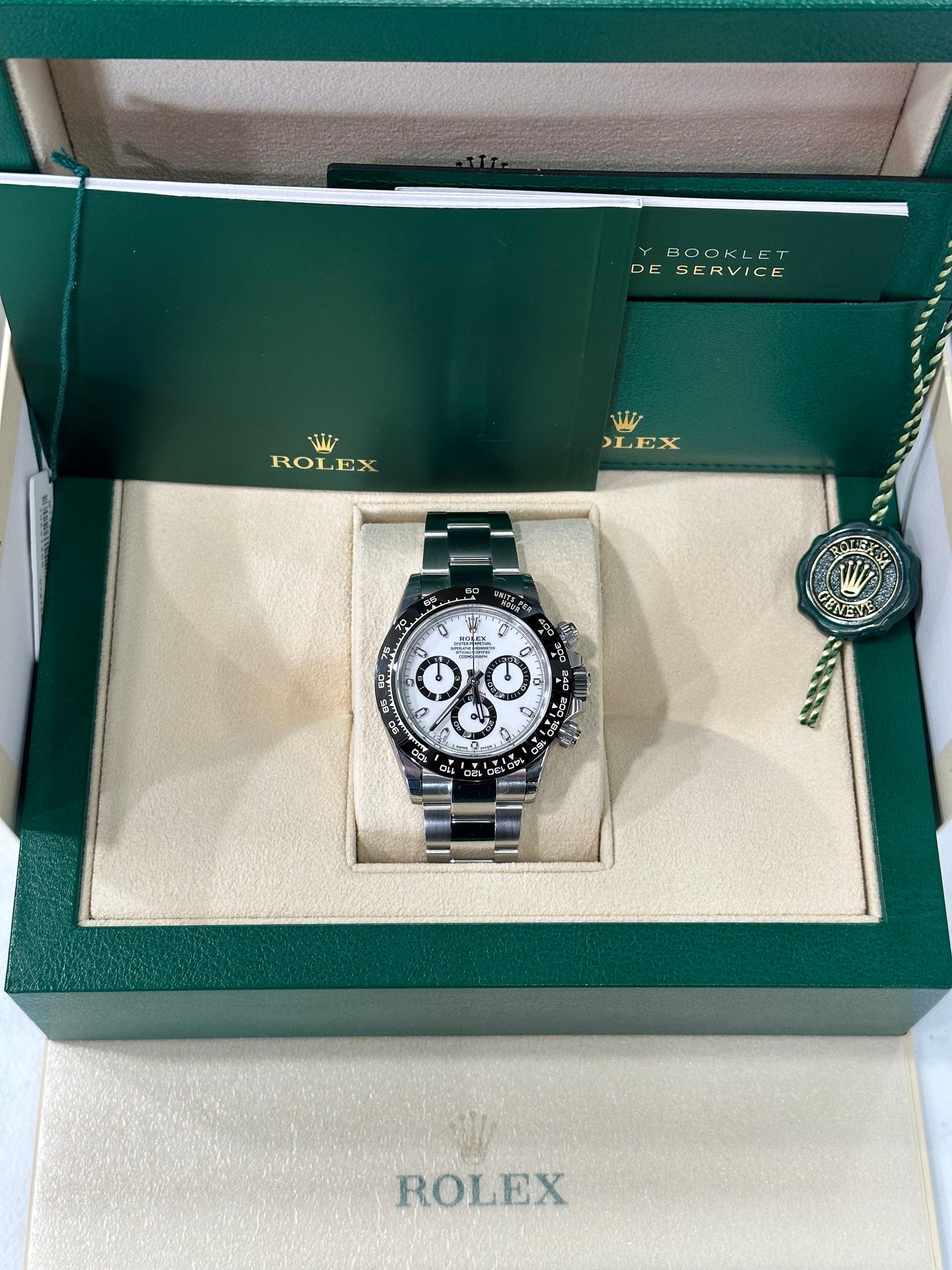 2023 Rolex Daytona 116500LN Stainless Steel White Panda Dial - MyWatchLLC