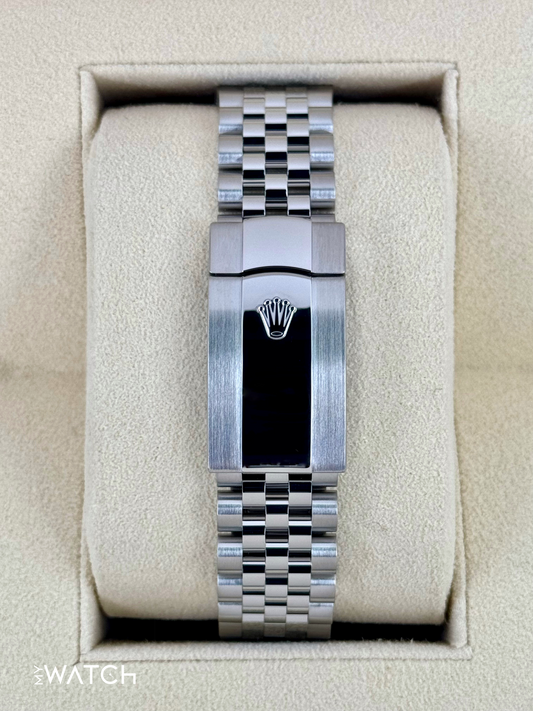 2021 Rolex Datejust 41mm 126334 Stainless Steel Jubilee White Dial - MyWatchLLC