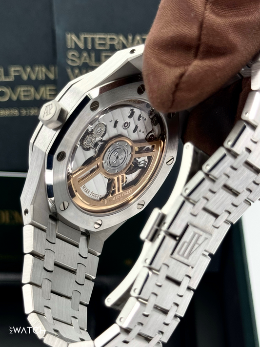 2025 Audemars Piguet Royal Oak 41mm 15510ST Stainless Steel Black Dial - MyWatchLLC