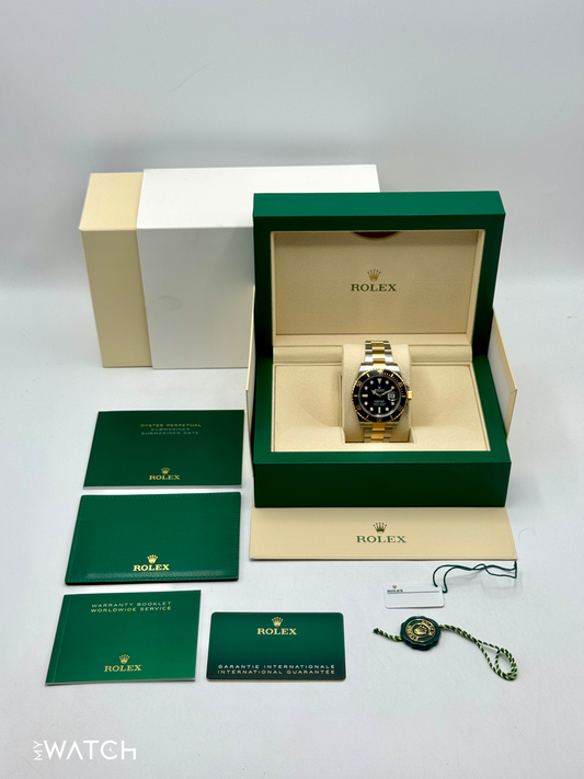 2023 Rolex Submariner 41mm 126613LN Two-Tone Black Dial - MyWatchLLC
