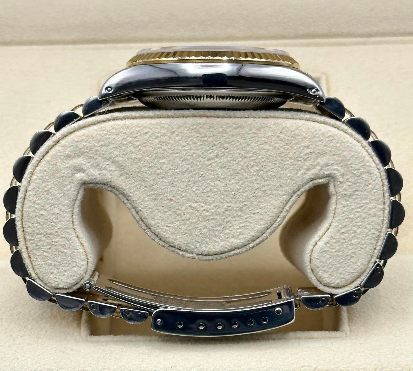 Rolex Datejust 36mm 16233 Two-Tone Champagne Diamond Dial Jubilee - MyWatchLLC