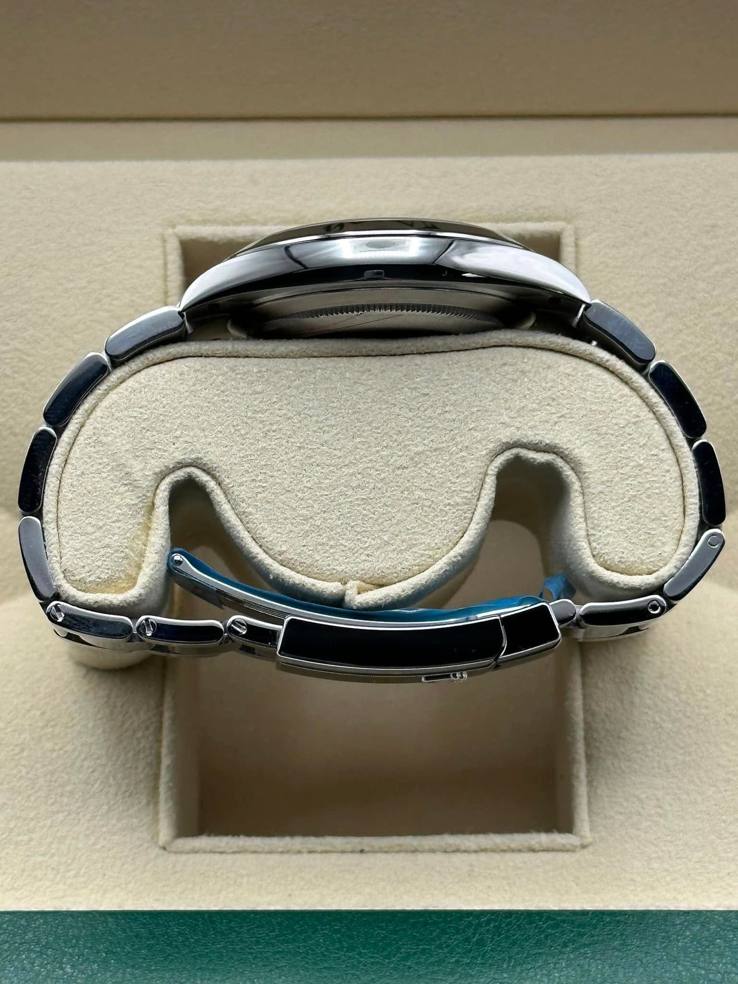 2022 Rolex Datejust 41mm 126300 Stainless Steel Mint Dial Oyster - MyWatchLLC