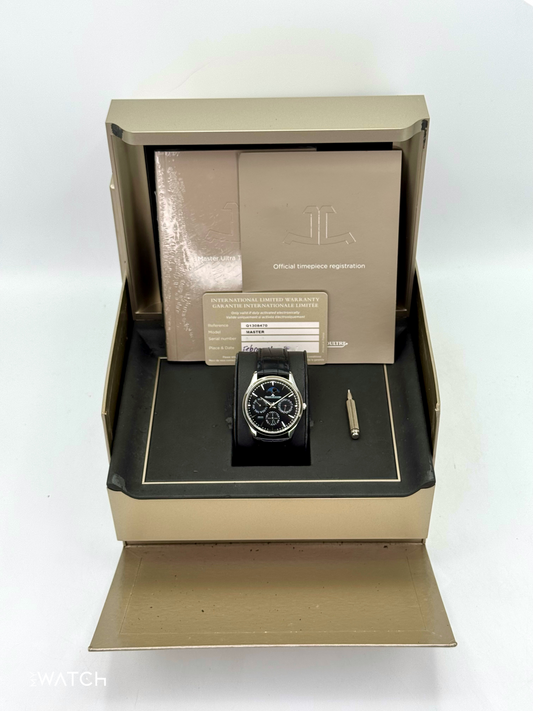 2019 Jaeger-LeCoultre Master Ultra Thin 39mm Q1308470 Black Dial - MyWatchLLC