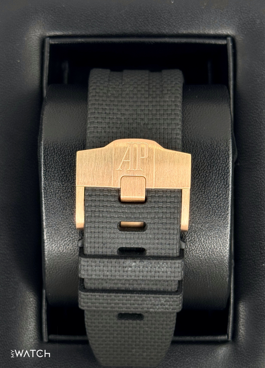 2021 Audemars Piguet Royal Oak Offshore 44mm 26405NR Rose Gold Black Dial - MyWatchLLC