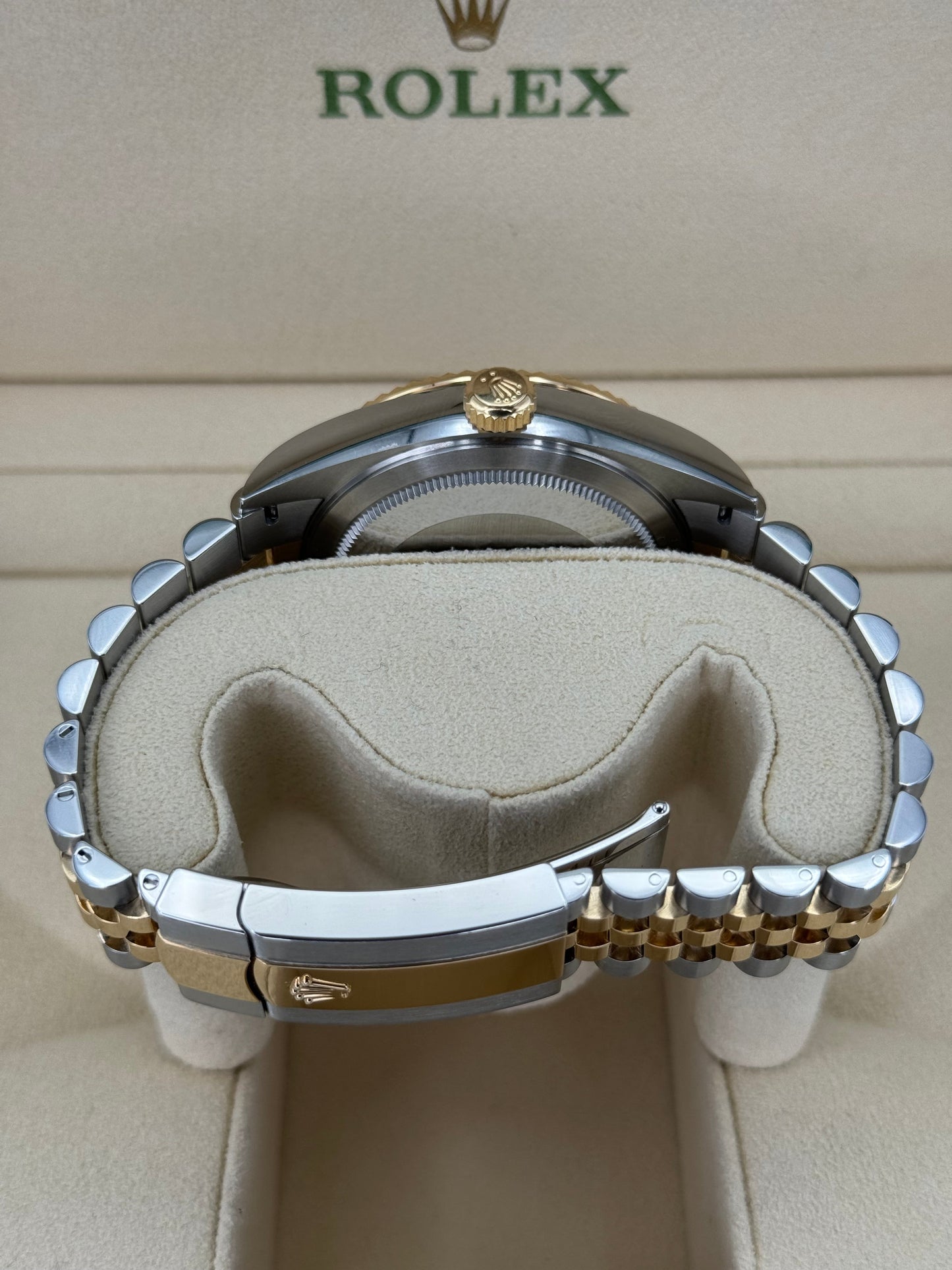 2023 Rolex Sky-Dweller 42mm 336933 Two-Tone Jubilee Black Dial - MyWatchLLC