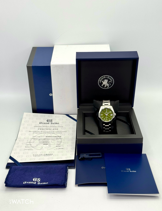 2025 Grand Seiko GMT 40mm SBGJ259G Stainless Steel Green Dial - MyWatchLLC