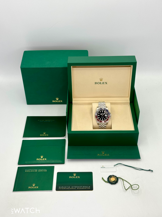 NEW 2025 Rolex GMT-Master II "Pepsi" 40mm 126710BLRO Jubilee - MyWatchLLC