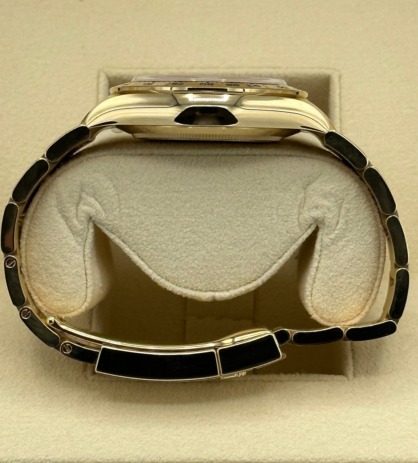 2023 Rolex Daytona 116508 Gold Black Diamond Dial - MyWatchLLC