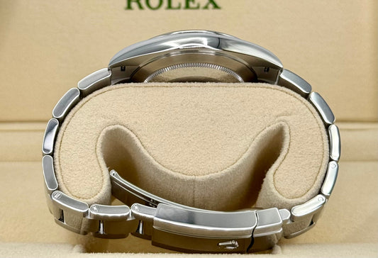 NEW 2023 Rolex Datejust 41mm 126300 Stainless Steel Oyster Green Dial - MyWatchLLC