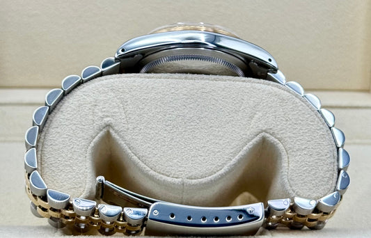 Rolex Datejust 36mm 16233 Two-Tone Jubilee Roman Numeral Pyramid Dial - MyWatchLLC