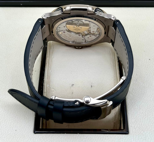 2023 Patek Philippe Nautilus 40mm 5712G White Gold Grey Dial - MyWatchLLC