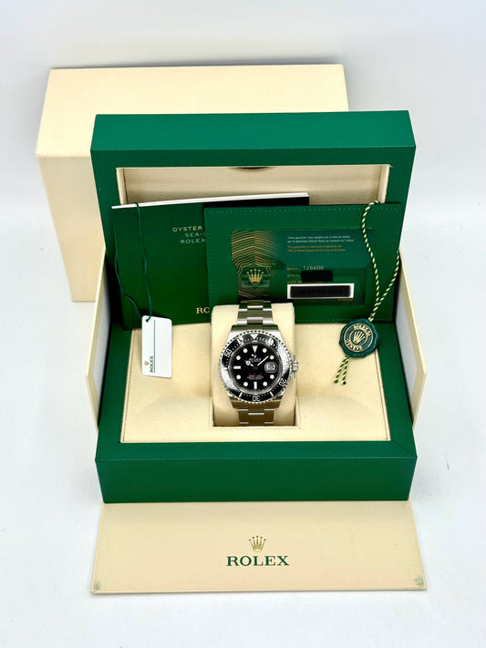 NEW 2024 Rolex Sea-Dweller 43mm 126600 Black Dial - MyWatchLLC