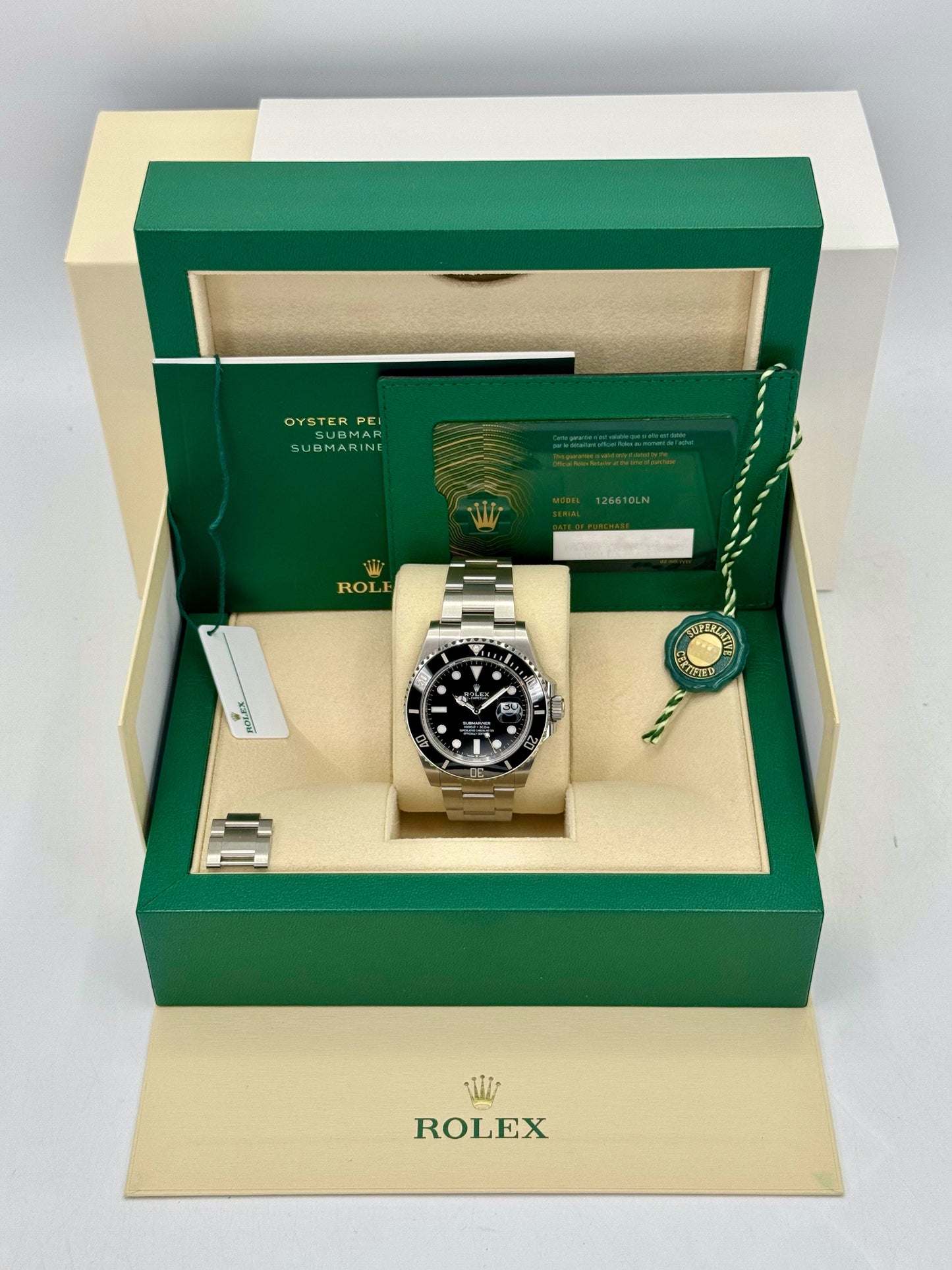 2025 Rolex Submariner 41mm 126610LN Stainless Steel Black Dial - MyWatchLLC