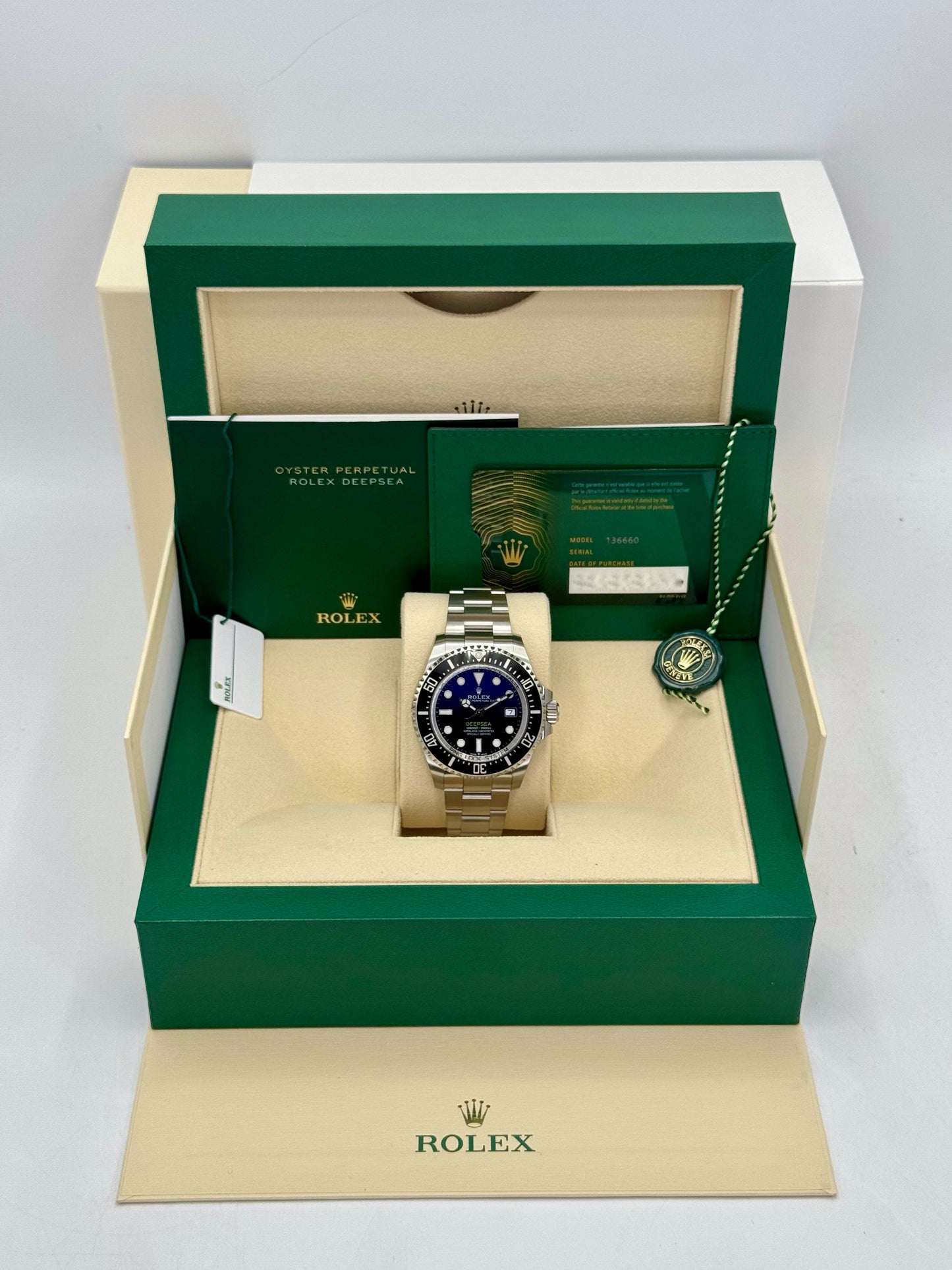 NEW 2025 Rolex Deepsea "James Cameron" 44mm 136660 Blue Dial - MyWatchLLC