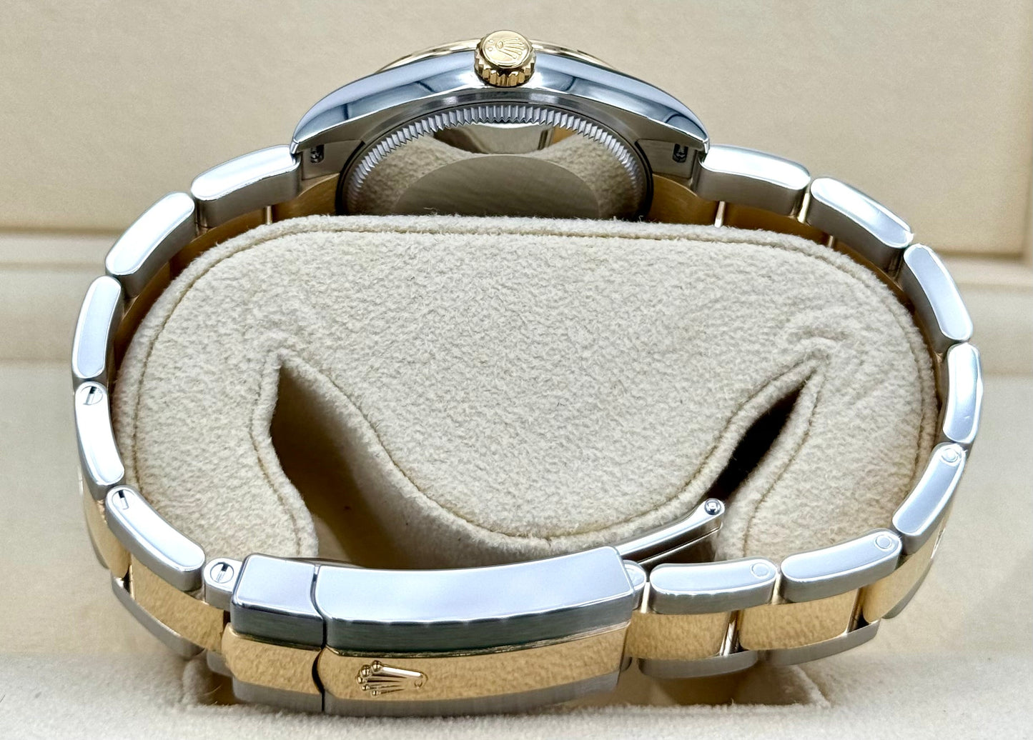 NEW 2024 Rolex Lady Datejust 31mm 278273 Two-Tone Silver Diamond Dial - MyWatchLLC