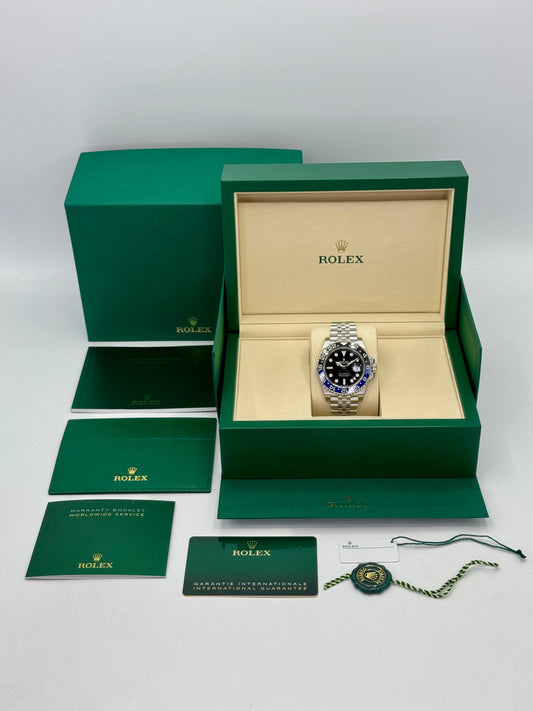 NEW 2025 Rolex GMT-Master II "Batgirl" 40mm 126710BLNR Jubilee - MyWatchLLC