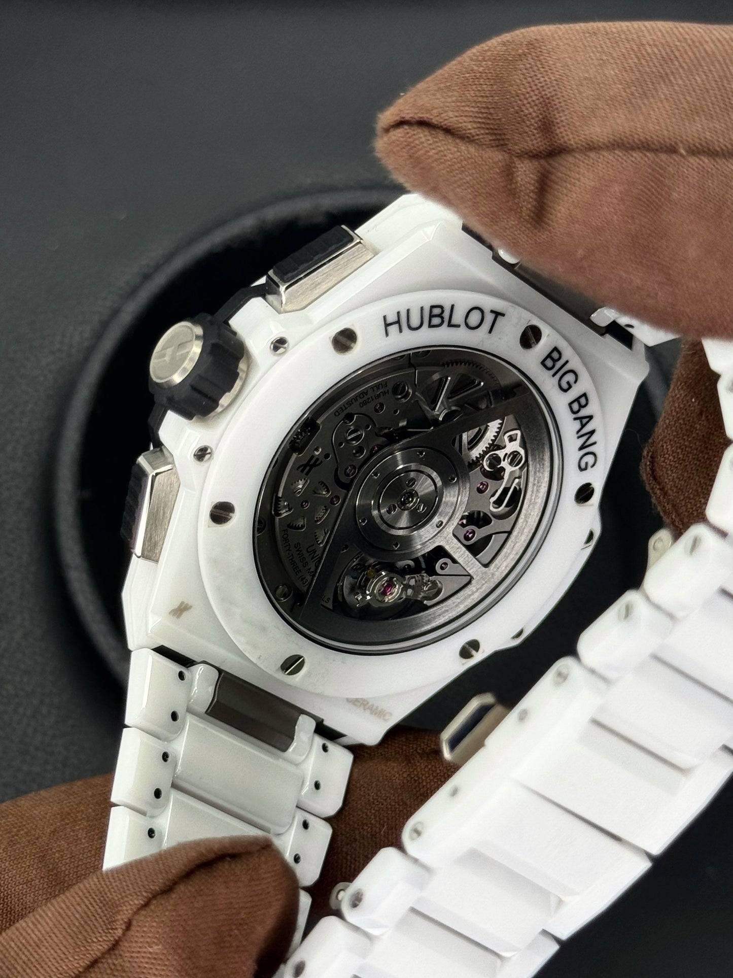 2021 Hublot Big Bang Integrated 42mm 451.HX.1123.HX White Ceramic - MyWatchLLC