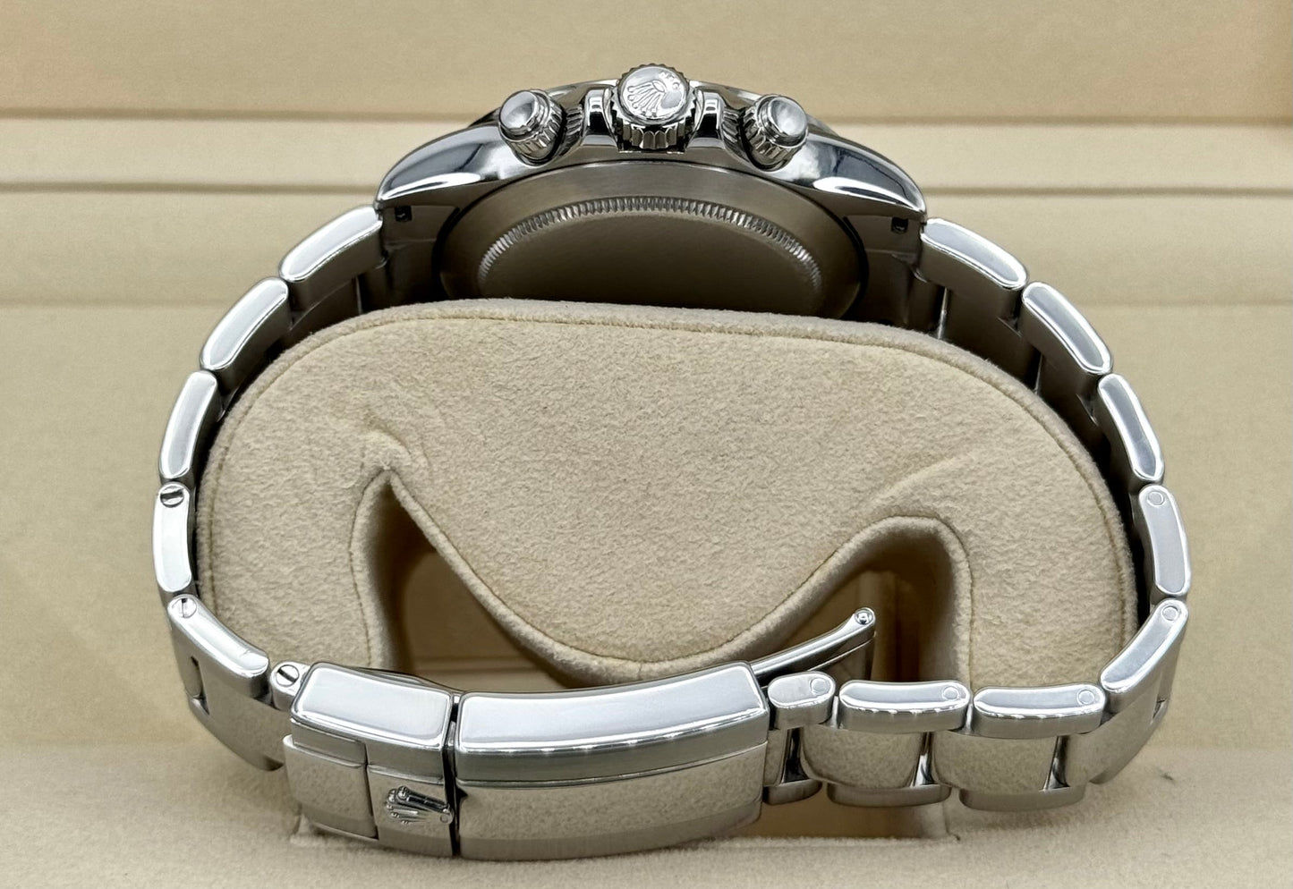 2015 Rolex Daytona 40mm 116520 Stainless Steel Black Dial - MyWatchLLC