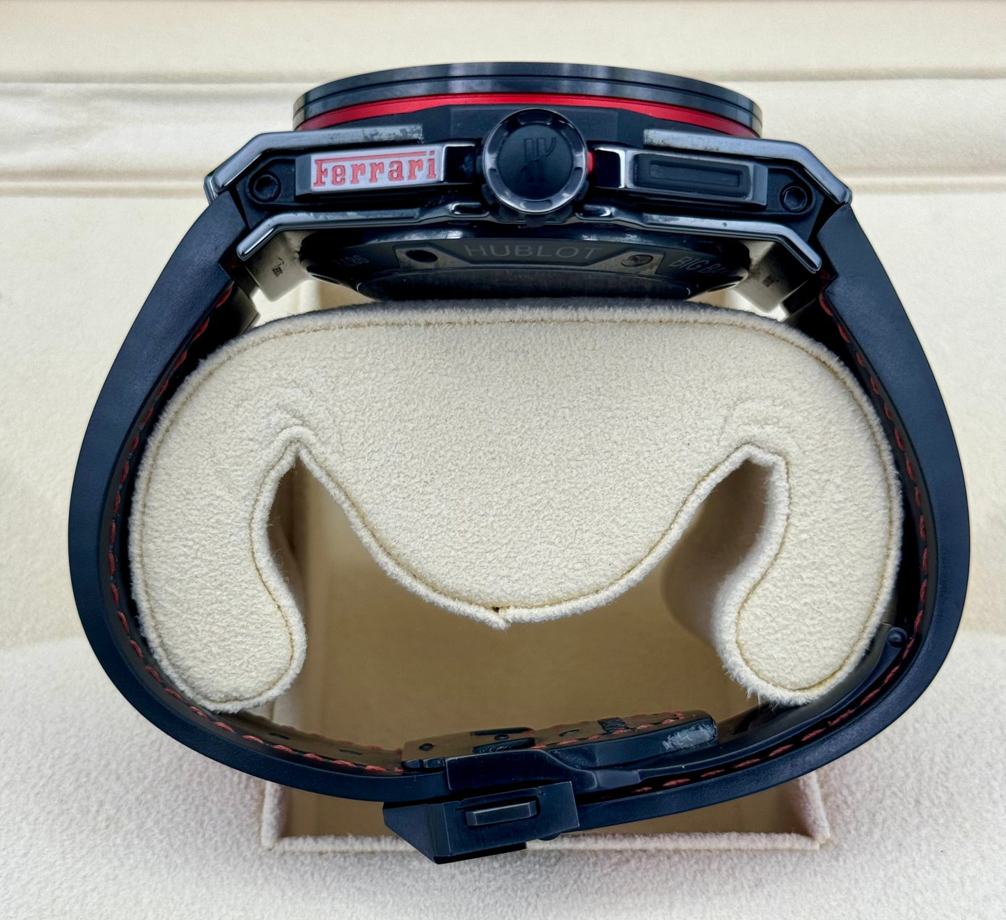 Big Bang Ferrari 45mm 401.QX.0123.VR Carbon Skeletonized Dial - MyWatchLLC