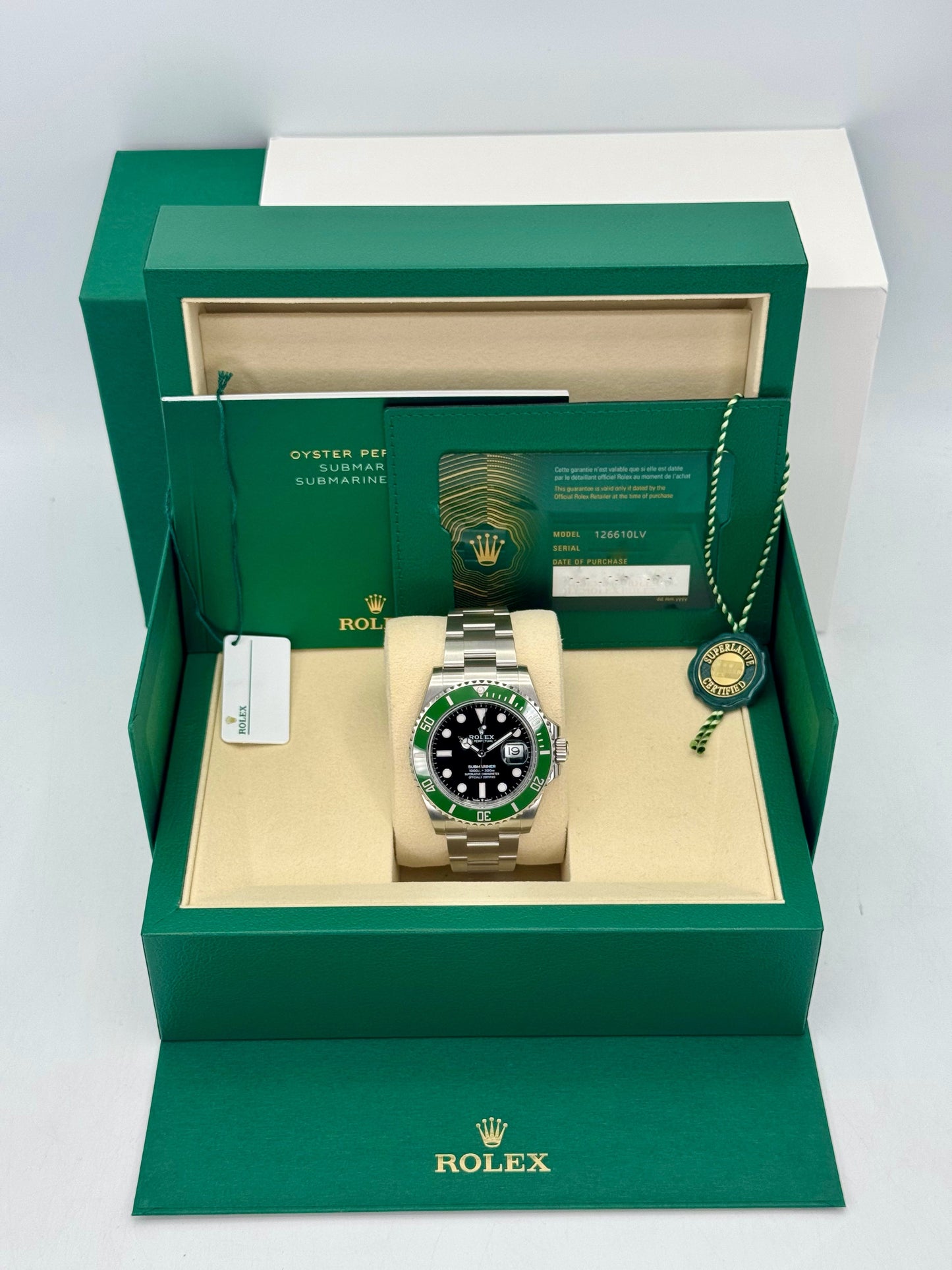 NEW 2025 Rolex Submariner "Starbucks" 41mm 126610LV Black Dial - MyWatchLLC