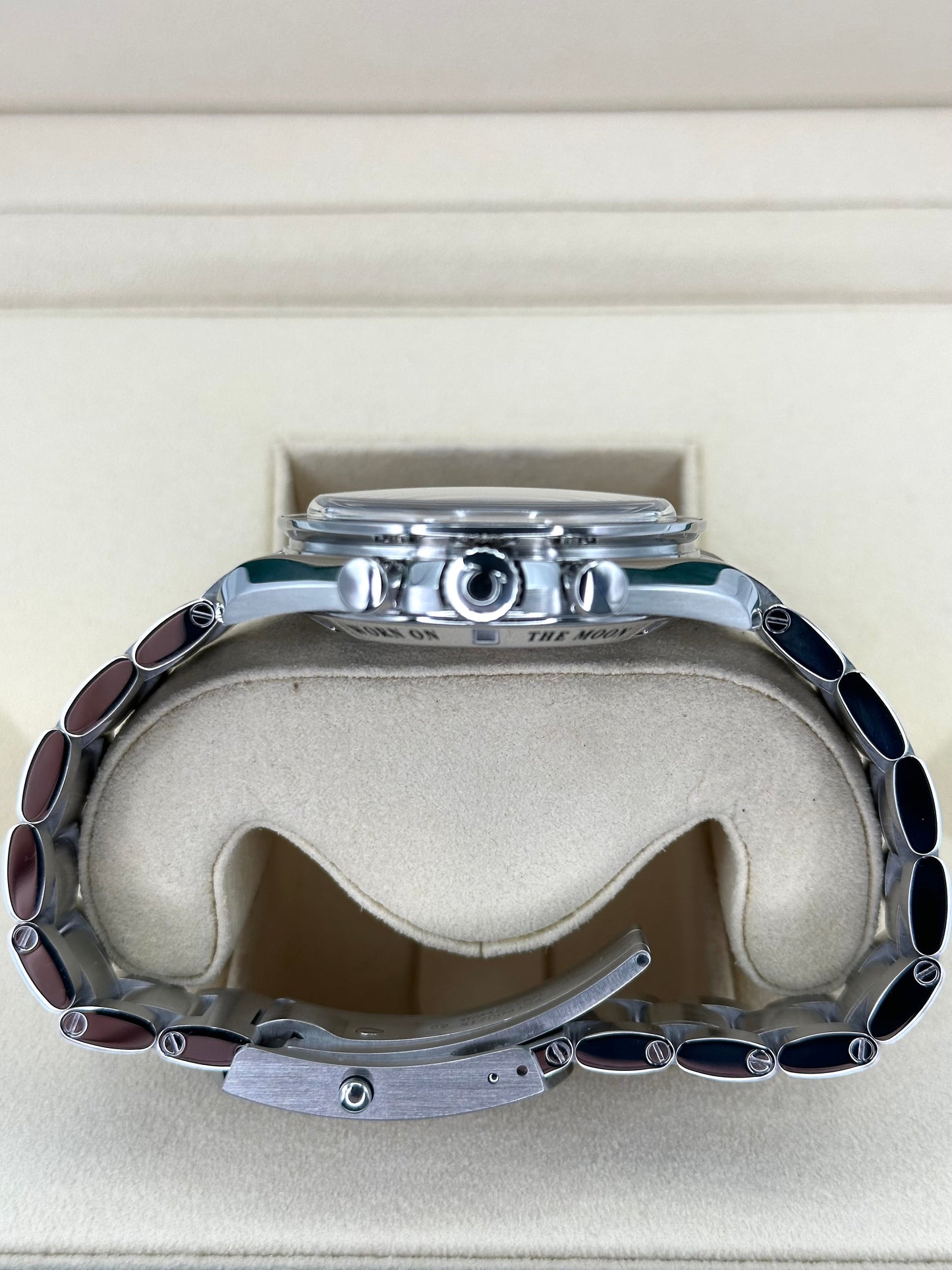 2018 Omega Professional Moonwatch “Sapphire Sandwichâ€?42mm Black Dial - MyWatchLLC