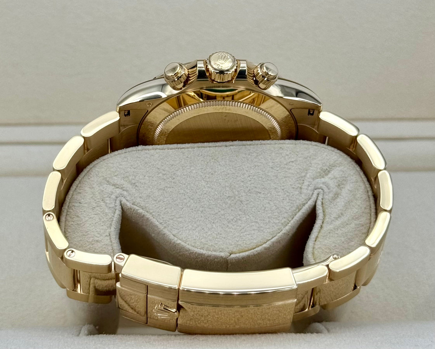 NEW 2023 Rolex Daytona 40mm 116508 Yellow Gold Meteorite Dial - MyWatchLLC