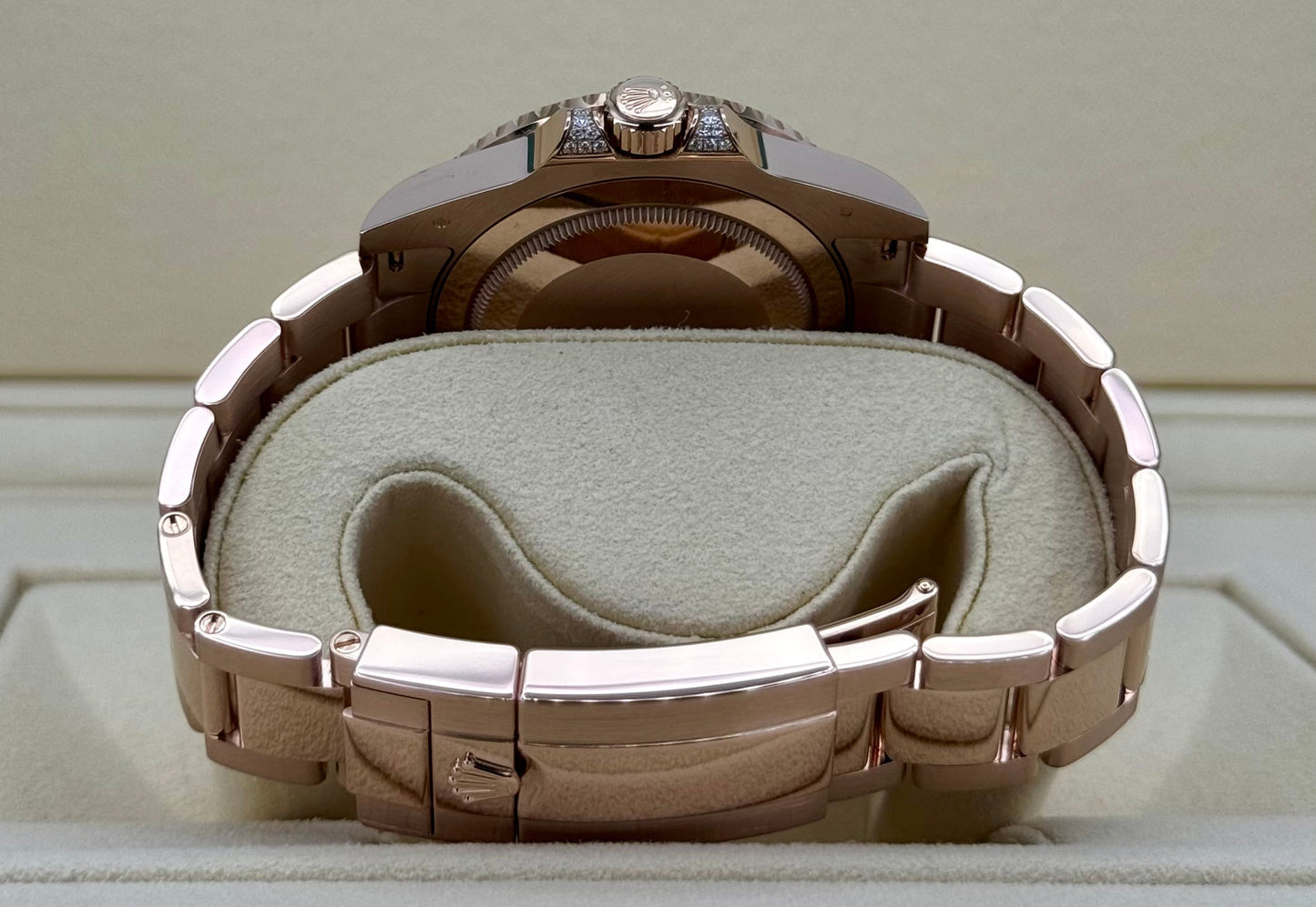 2021 Rolex GMT-Master II 40mm 126755SARU Rose Gold Sapphire and Ruby - MyWatchLLC