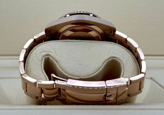 2021 Rolex GMT-Master II 40mm 126755SARU Rose Gold Sapphire and Ruby - MyWatchLLC