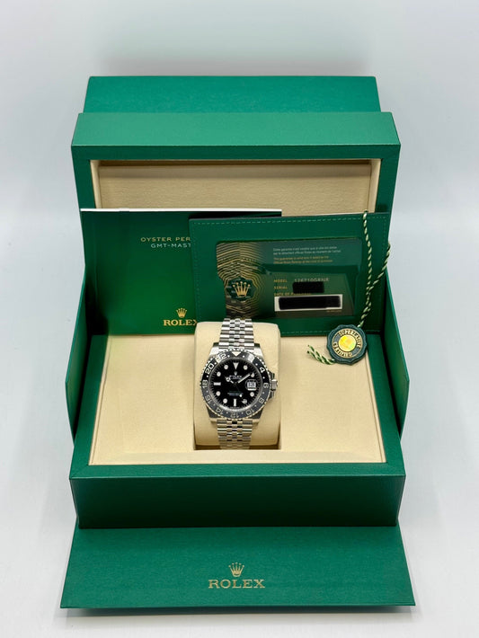 NEW 2025 Rolex GMT-Master II "Bruce Wayne" 40mm 126710GRNR Jubilee - MyWatchLLC