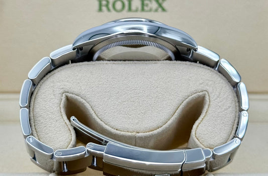 NEW 2023 Rolex Datejust 36mm 126200 Steel Oyster Mint Green Dial - MyWatchLLC