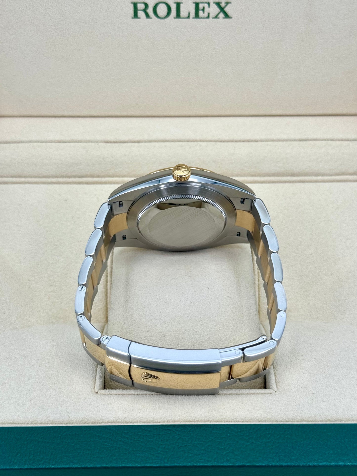 2017 Rolex Datejust 41mm 126333 Two-Tone Oyster Champagne Dial - MyWatchLLC