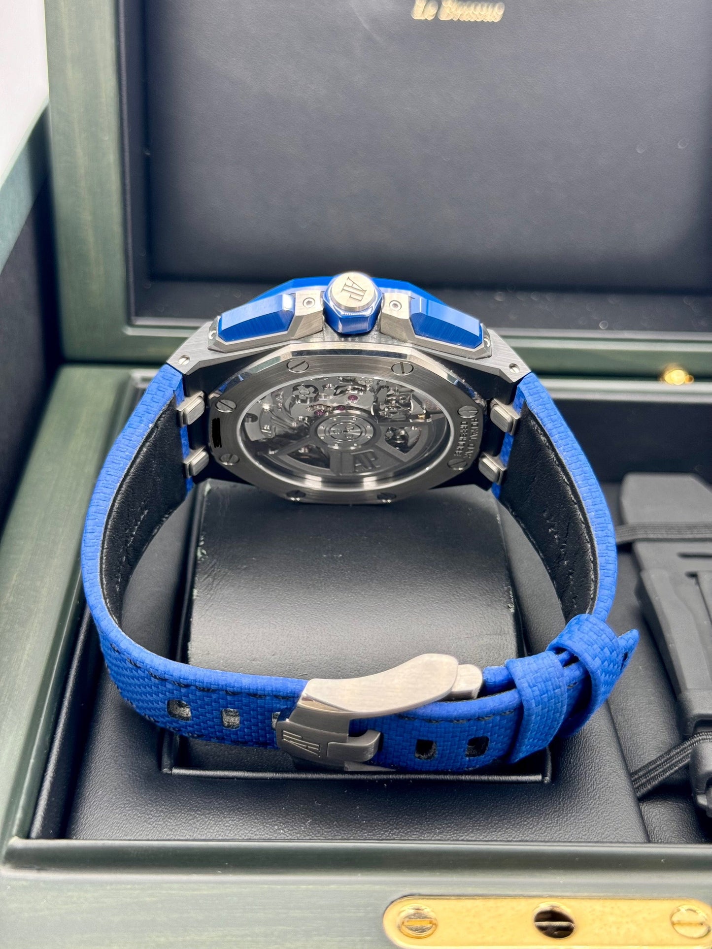 2023 Audemars Piguet Royal Oak Offshore 43mm 26420CE Ceramic Blue Dial - MyWatchLLC