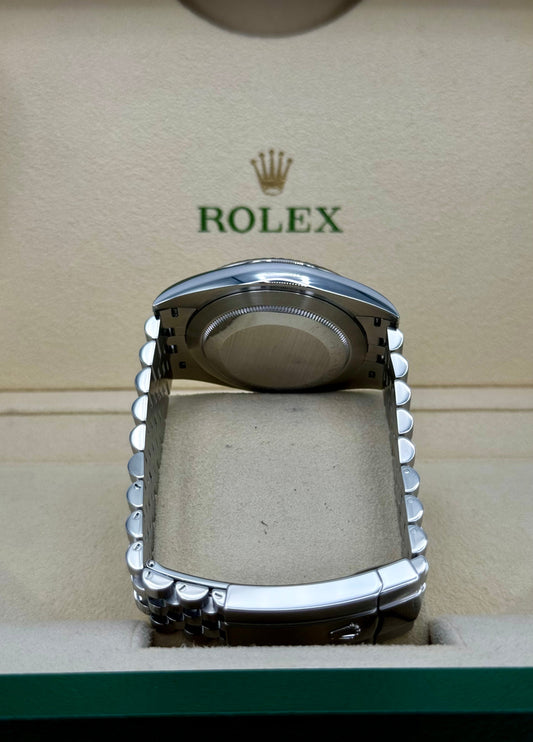 2021 Rolex Datejust 41mm 126334 Stainless Steel Jubilee White Dial - MyWatchLLC