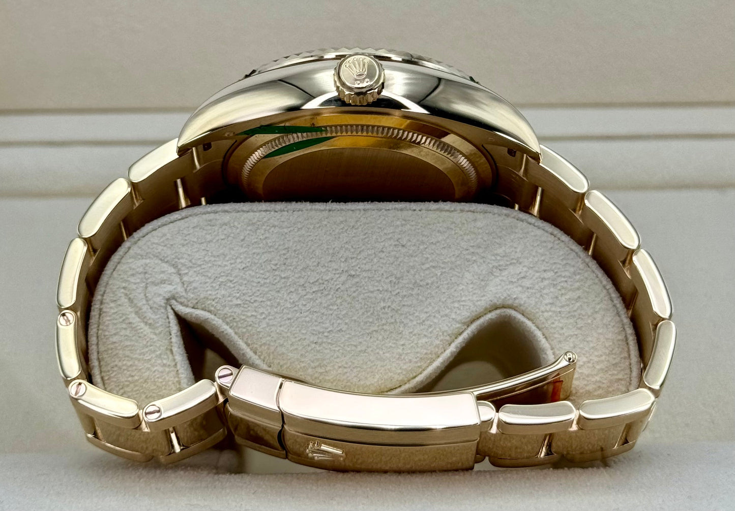 2022 Rolex Sky-Dweller 42mm 326938 Yellow Gold White Dial - MyWatchLLC