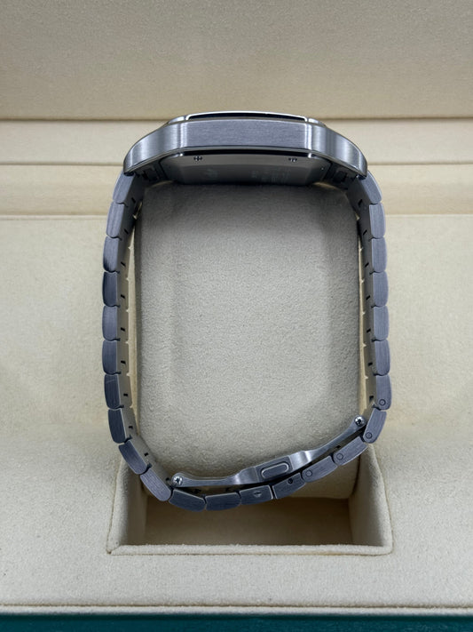 2022 Santos De Cartier 39.8mm WSSA0018 Stainless Steel Blue Dial - MyWatchLLC