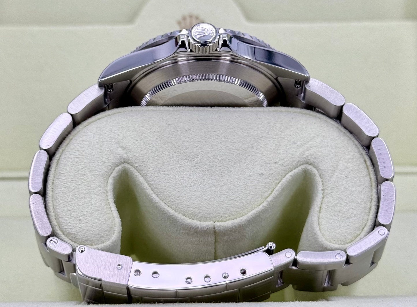 2009 Rolex Submariner "Kermit" 40mm 16610LV Stainless Steel Black Dial - MyWatchLLC