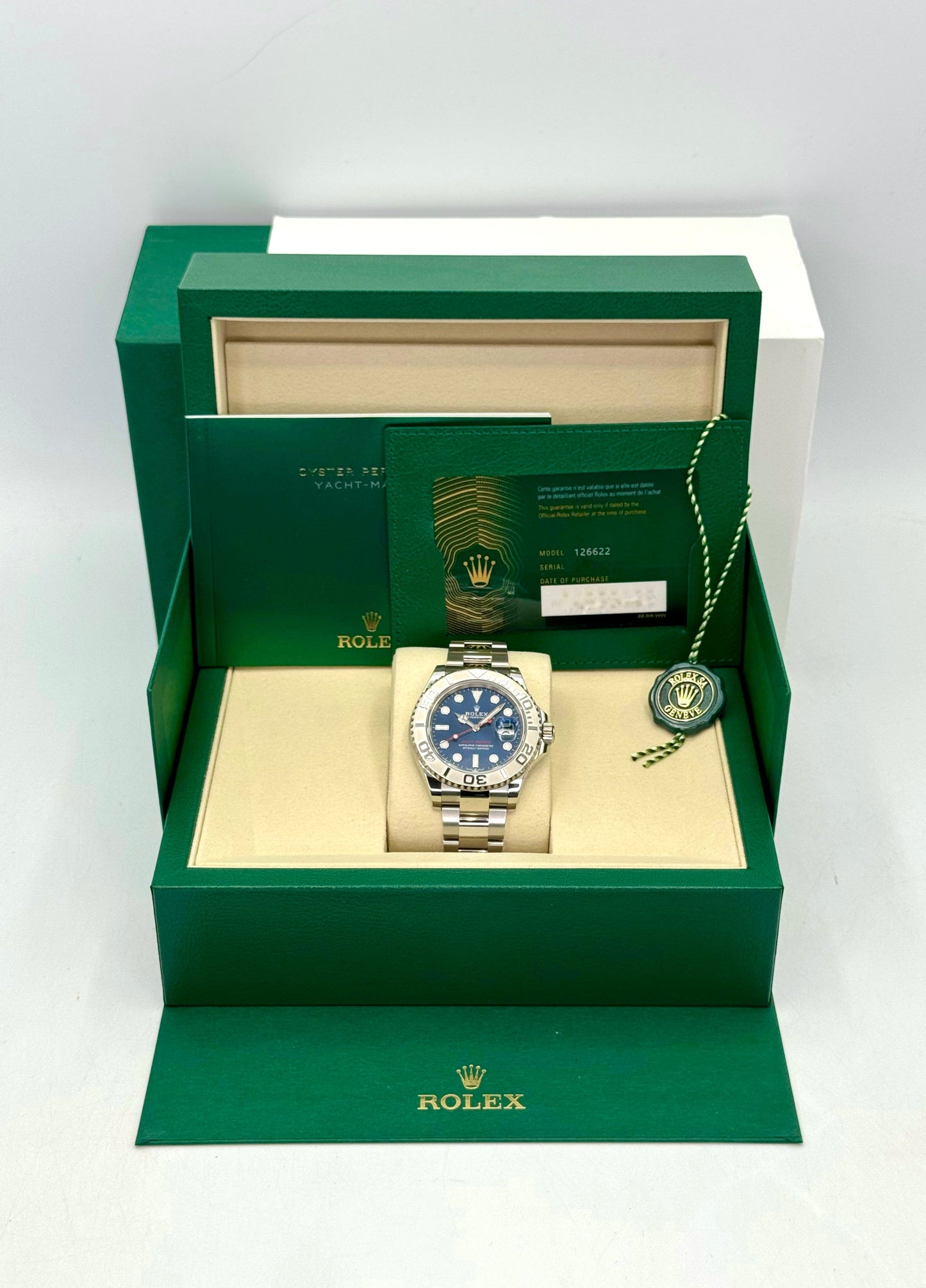 NEW 2025 Rolex Yacht-Master 40mm 126622 Blue Dial - MyWatchLLC