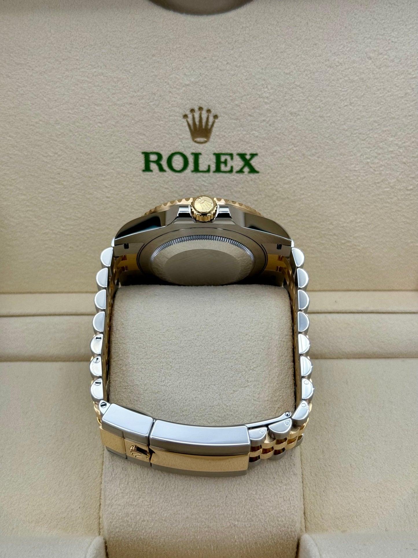 2024 Rolex GMT-Master II 40mm 126713GRNR Two-Tone Jubilee Black Dial - MyWatchLLC