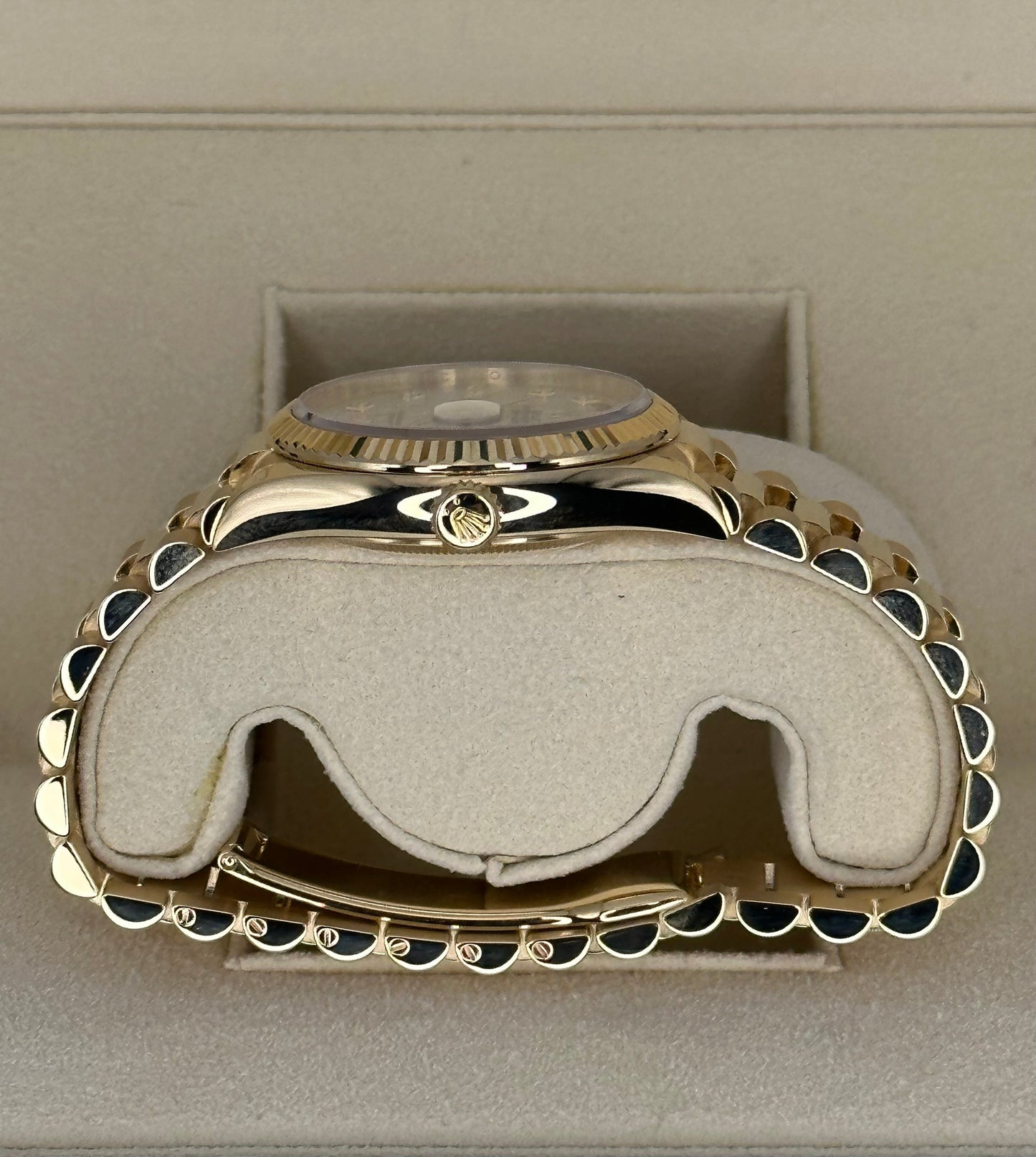 2021 Rolex Day-Date 36mm 128238 Mother of Pearl Diamond Dial - MyWatchLLC