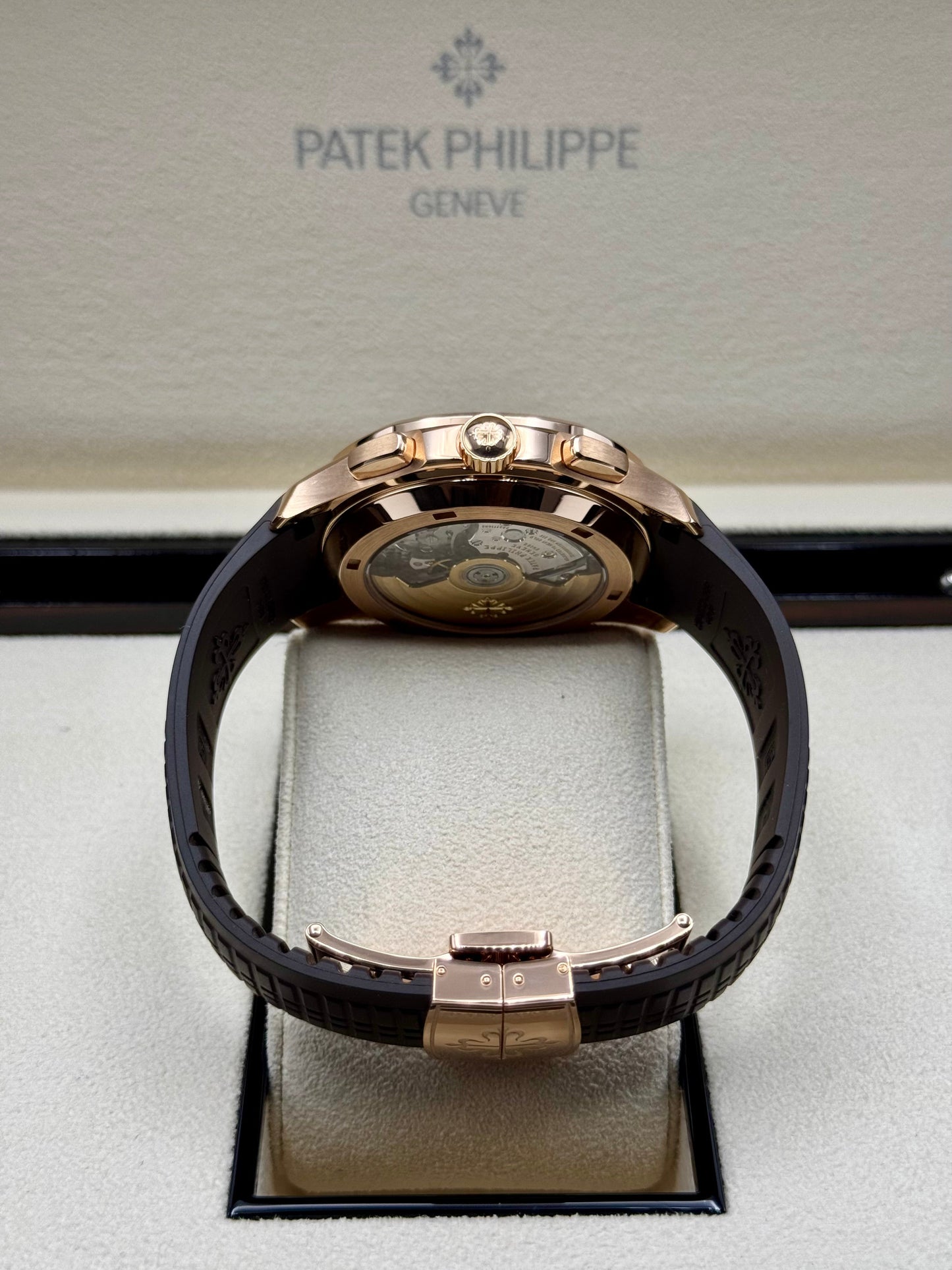 2024 Patek Philippe 5968R Aquanaut Chronograph Rose Gold - MyWatchLLC