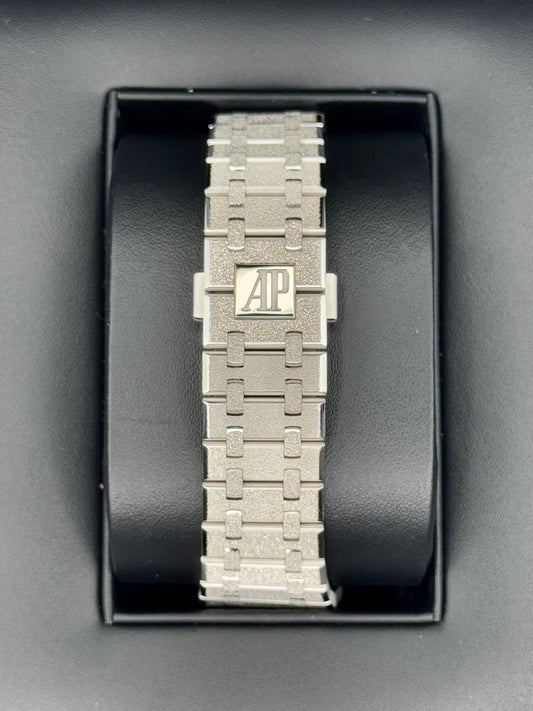 2023 Audemars Piguet 26240BC Frosted White Gold Blue Dial - MyWatchLLC