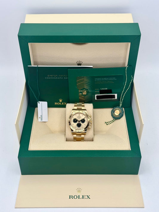 2024 Rolex Daytona 40mm 126508 18K Yellow Gold Pikachu Dial - MyWatchLLC