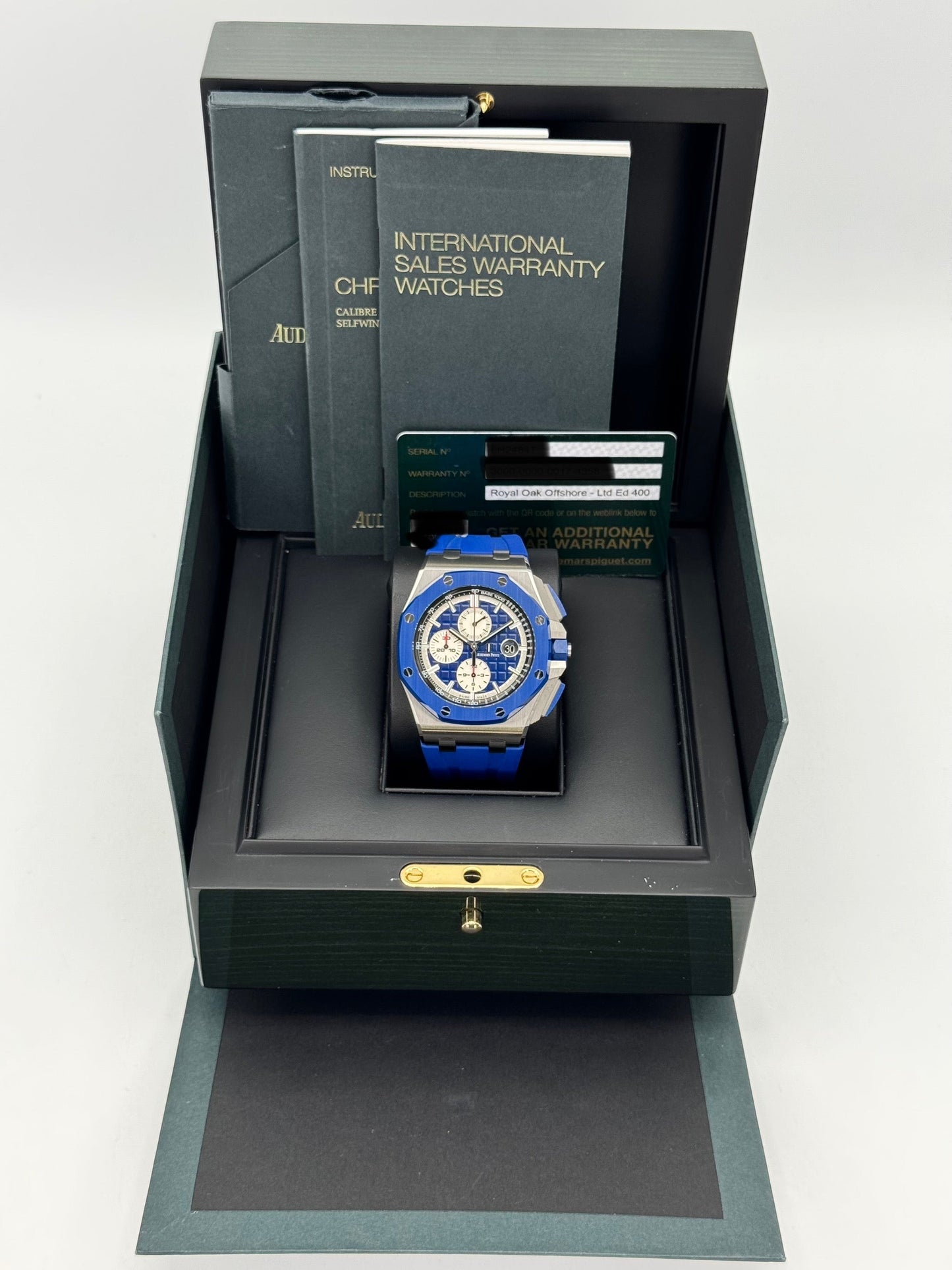2019 Audemars Piguet Royal Oak Offshore 44mm 26400SO Blue Ceramic - MyWatchLLC