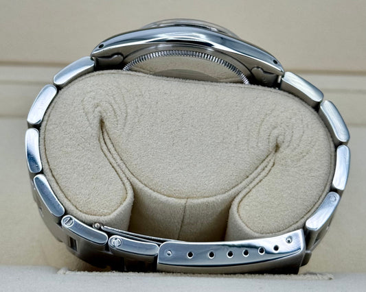 1983 Rolex Oyster Perpetual Date 34mm 1500 Stainless Steel Silver Dial - MyWatchLLC